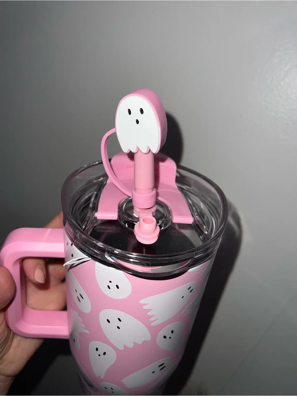 Viral Pink Ghost Tumbler